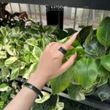  Nhẫn Ngọc Khối Phỉ Thúy Gà Đen từ 5.8li (Không Kén Mệnh) 