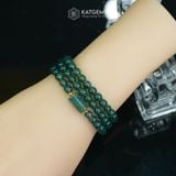  Vòng Chuỗi Lam Ngọc 5.8ly Mix Lu Thống (Không Kén Mệnh) 1-126009 