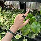  Nhẫn Ngọc Khối Phỉ Thúy Gà Đen từ 5.8li (Không Kén Mệnh) 