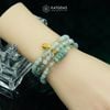  Vòng Chuỗi Ngọc Phỉ Thúy Hoa Bay 5.5ly Mix Bi Kim Tiền Vàng, Ngũ Điếu Và Túi Tiền Vàng Trang Sức (Không Kén Mệnh) 1-127037 