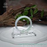  Vòng Khối Ngọc Phỉ Thúy Xuân Băng Khai Vận Cao Cấp Bản Hẹ 12 x 6.5 x 55 (Không Kén Mệnh) 2544339 