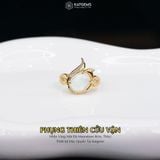  Nhẫn Vàng Phụng Thiên Cửu Vận Các Loại Đá Ngọc  (Các Mệnh) Độc Quyền Katgems 