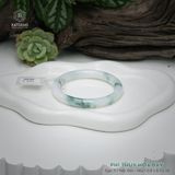  Vòng Khối Ngọc Phỉ Thúy Hoa Bay Cao Cấp Bản Hẹ KT: 8.8 x 8.5 x 56  (Không Kén Mệnh) 260762 