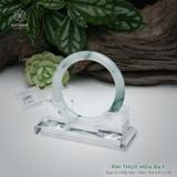  Vòng Khối Ngọc Phỉ Thúy Hoa Bay Cao Cấp Bản Hẹ KT: 8.8 x 8.5 x 56  (Không Kén Mệnh) 260762 