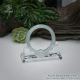  Vòng Khối Ngọc Phỉ Thúy Xuân Băng Khai Vận Cao Cấp Bản Hẹ KT: 11.3 x 8.1 x 54.7  (Không Kén Mệnh) 260943 