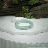  Vòng Khối Ngọc Phỉ Thúy Thanh Lục Phiêu Hoa Cao Cấp Bản Hẹ KT: 12.3 x 7.5 x 56.6  (Không Kén Mệnh) 261816 