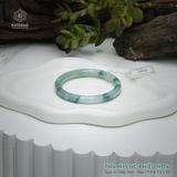  Vòng Khối Ngọc Phỉ Thúy Thanh Lục Phiêu Hoa Cao Cấp Bản Hẹ KT: 7.9 x 7.3 x 55 (Không Kén Mệnh) 261811 