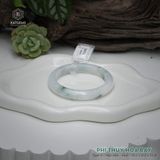  Vòng Khối Ngọc Phỉ Thúy Hoa Bay Cao Cấp Bản Hẹ KT: 10.2 x 8.2 x 55.8  (Không Kén Mệnh) 260751 