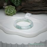  Vòng Khối Ngọc Phỉ Thúy Hoa Bay Cao Cấp Bản Hẹ KT: 10.3 x 8.6 x 55.9  (Không Kén Mệnh) 260757 