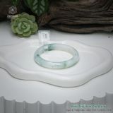  Vòng Khối Ngọc Phỉ Thúy Hoa Bay Cao Cấp Bản Hẹ KT: 10.3 x 8.6 x 55.9  (Không Kén Mệnh) 260757 