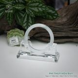  Vòng Khối Ngọc Phỉ Thúy Hoa Bay Cao Cấp Bản Hẹ KT: 10.5 x 7.6 x 53.6  (Không Kén Mệnh) 260744 