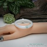  Vòng Khối Ngọc Phỉ Thúy Hoa Bay Cao Cấp Bản Hẹ KT: 10.5 x 7.6 x 53.6  (Không Kén Mệnh) 260744 