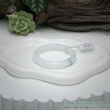  Vòng Khối Ngọc Phỉ Thúy Hoa Bay Cao Cấp Bản Hẹ KT: 10.5 x 7.6 x 53.6  (Không Kén Mệnh) 260744 