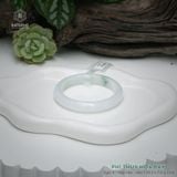  Vòng Khối Ngọc Phỉ Thúy Hoa Bay Cao Cấp Bản Hẹ KT: 10.5 x 7.6 x 53.6  (Không Kén Mệnh) 260744 