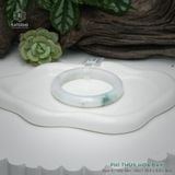  Vòng Khối Ngọc Phỉ Thúy Hoa Bay Cao Cấp Bản Hẹ KT: 10.8 x 8.6 x 56.6  (Không Kén Mệnh) 260749 