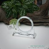  Vòng Khối Ngọc Phỉ Thúy Hoa Bay Cao Cấp Bản Hẹ KT: 11.3 x 6.3 x 58.7  (Không Kén Mệnh) 260747 