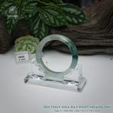  Vòng Khối Ngọc Phỉ Thúy Hoa Bay Phớt Hoàng Phỉ Cao Cấp Bản Hẹ KT: 12.1 x 7.8 x 53.5  (Không Kén Mệnh) 260939 