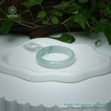  Vòng Khối Ngọc Phỉ Thúy Băng Hoa Lam Sương Cao Cấp Bản Hẹ 11.4 x 6.6 x 51.8 (Không Kén Mệnh) 2545860 