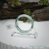  Vòng Khối Ngọc Phỉ Thúy Thanh Lục Phiêu Hoa Cao Cấp Bản Hẹ KT: 13.2 x 7.5 x 56.5  (Không Kén Mệnh) 261823 