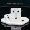  Bộ Trang Sức Vàng Phụng Thiên Cửu Vận Ngọc Bích Canada (Không Kén Mệnh) Độc Quyền Katgems 