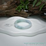  Vòng Khối Ngọc Phỉ Thúy Xuân Lam Khai Sắc Cao Cấp Bản Hẹ 11.3 x 6.4 x 52 (Không Kén Mệnh) 2543736 