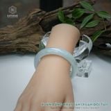  Vòng Khối Ngọc Phỉ Thúy Băng Xuân Khai Vận Cao Cấp Bản Hẹ 12.4 x 7.4 x 52.7 (Không Kén Mệnh) 2544344 