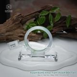  Vòng Khối Ngọc Phỉ Thúy Xuân Băng Khai Vận Cao Cấp Bản Hẹ 12 x 6.5 x 55 (Không Kén Mệnh) 2544339 