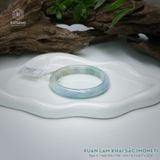  Vòng Khối Ngọc Phỉ Thúy Xuân Lam Khai Sắc Cao Cấp Bản Hẹ 9.3 x 6.7 x 52.9 (Không Kén Mệnh) 2543737 