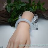  Vòng Khối Ngọc Phỉ Bạch Nguyệt Quang (Bạch Ngọc) Cao Cấp Bản Đũa 9.9 x 9.9 x 52.8 (Không Kén Mệnh) 2600466 