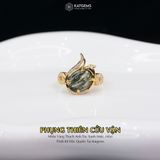  Nhẫn Vàng Phụng Thiên Cửu Vận Các Loại Đá Ngọc  (Các Mệnh) Độc Quyền Katgems 