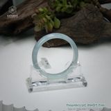  Vòng Khối Ngọc Phỉ Thúy Thanh Lục Phớt Tím Cao Cấp Bản Hẹ KT: 12 x 7.3 x 60.6 (Không Kén Mệnh) 261157 