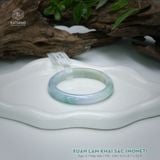  Vòng Khối Ngọc Phỉ Thúy Xuân Lam Khai Sắc Cao Cấp Bản Hẹ 9.3 x 6.7 x 52.9 (Không Kén Mệnh) 2543737 