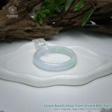  Vòng Khối Ngọc Phỉ Thúy Xuân Băng Khai Vận Cao Cấp Bản Hẹ 11.8 x 7.6 x 55 (Không Kén Mệnh) 2544340 