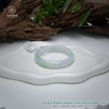  Vòng Khối Ngọc Phỉ Thúy Xuân Băng Khai Vận Cao Cấp Bản Hẹ 12 x 7 x 52.8 (Không Kén Mệnh) 2544345 