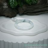  Vòng Khối Ngọc Phỉ Thúy Bạch Ngọc Điểm Xám Khói Cao Cấp Bản Hẹ 11 x 9 x 58.8 (Không Kén Mệnh) 260750 