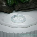  Vòng Khối Ngọc Phỉ Thúy Bạch Ngọc Điểm Xám Khói Cao Cấp Bản Hẹ 11 x 9 x 58.8 (Không Kén Mệnh) 260750 