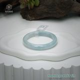  Vòng Khối Ngọc Phỉ Thúy Thanh Lục Phớt Tím Cao Cấp Bản Hẹ KT: 12 x 7.3 x 60.6 (Không Kén Mệnh) 261157 
