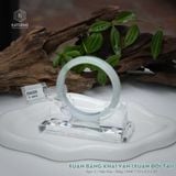  Vòng Khối Ngọc Phỉ Thúy Xuân Băng Khai Vận Cao Cấp Bản Hẹ 12 x 6.5 x 55 (Không Kén Mệnh) 2544339 