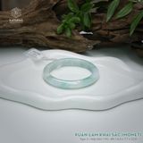  Vòng Khối Ngọc Phỉ Thúy Xuân Lam Khai Sắc Cao Cấp Bản Hẹ 8.8 x 7.7 x 52.9 (Không Kén Mệnh) 2543738 