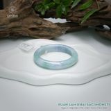  Vòng Khối Ngọc Phỉ Thúy Xuân Lam Khai Sắc Cao Cấp Bản Hẹ 11.6 x 7.9 x 52.8 (Không Kén Mệnh) 2543734 