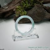  Vòng Khối Ngọc Phỉ Thúy Thanh Lục Phớt Lý Cay Cao Cấp Bản Hẹ KT: 11.6 x 7.8 x 57 (Không Kén Mệnh) 261152 