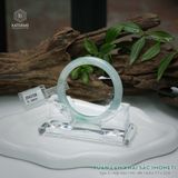  Vòng Khối Ngọc Phỉ Thúy Xuân Lam Khai Sắc Cao Cấp Bản Hẹ 8.8 x 7.7 x 52.9 (Không Kén Mệnh) 2543738 