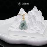  Mặt Dây Chuyền Bà Chúa Hồ Ly Ngọc Phỉ Thúy Hoa Bay Độc Bản Cao Cấp (Không Kén Mệnh) 