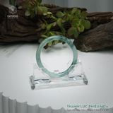 Vòng Khối Ngọc Phỉ Thúy Thanh Lục Phiêu Hoa Cao Cấp Bản Hẹ KT: 7.9 x 7.3 x 55 (Không Kén Mệnh) 261811 