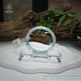  Vòng Khối Ngọc Phỉ Thúy Xuân Lam Khai Sắc Cao Cấp Bản Oval 7.7 x 6.6 x 49.8 x 55.2 (Không Kén Mệnh) 2543740 