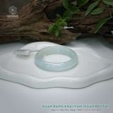  Vòng Khối Ngọc Phỉ Thúy Băng Xuân Khai Vận Cao Cấp Bản Hẹ 12.4 x 7.4 x 52.7 (Không Kén Mệnh) 2544344 