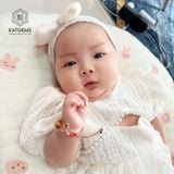  Vòng Tay Chỉ Tết Hổ Phách Mật Lạp Cho Bé (Không Kén Mệnh) 