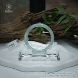  Vòng Khối Ngọc Phỉ Thúy Băng Hoa Lam Sương Cao Cấp Bản Đũa 6.8 x 6.8 x 53.8 (Không Kén Mệnh) 2544334 