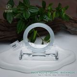  Vòng Khối Ngọc Phỉ Bạch Nguyệt Quang (Bạch Ngọc) Cao Cấp Bản Đũa 10 x 9.6x 55.8 (Không Kén Mệnh) 2600465 