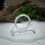  Vòng Khối Ngọc Phỉ Thúy Xuân Băng Khai Vận Cao Cấp Bản Hẹ 12 x 6 x 52.8 (Không Kén Mệnh) 2544346 